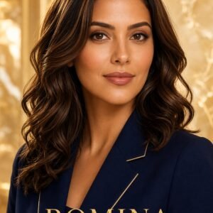Portrait of ROMINA, Forge Lumina AI Business Assistant